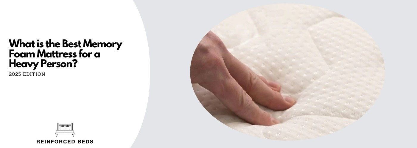 What is the Best Memory Foam Mattress for a Heavy Person Blog Image?