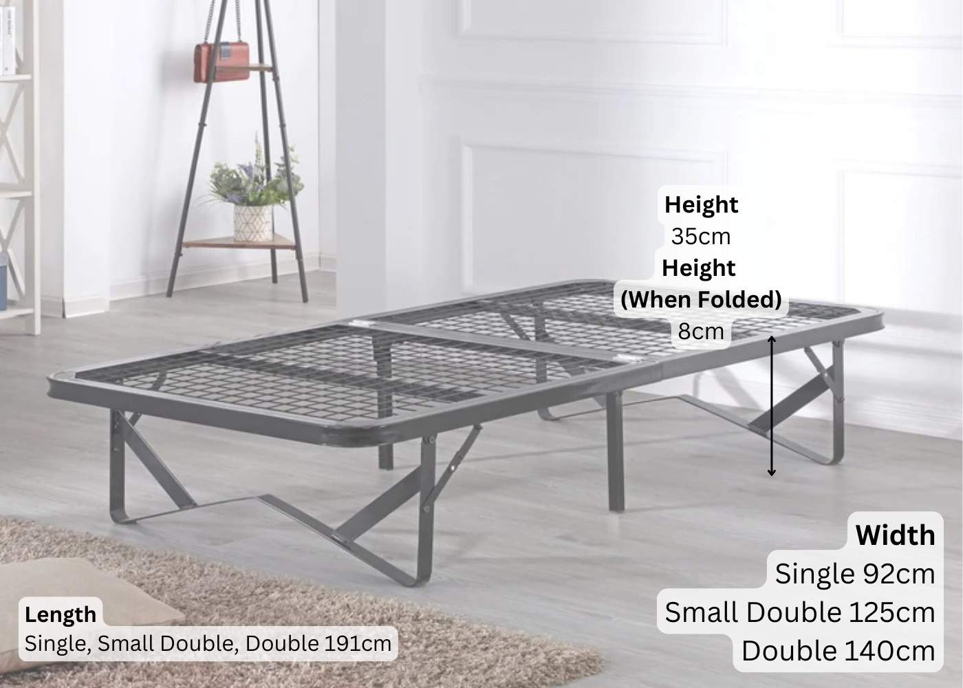 Foldable Skid Bed Dimensions
