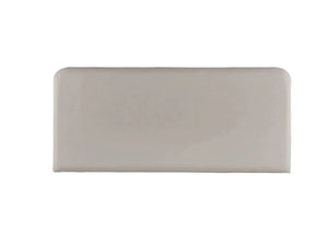 Contract-Grade Minimalistic Headboard with Rounded Edges, Wall Mounted