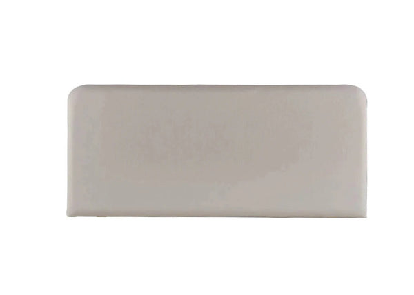 Contract-Grade Minimalistic Headboard with Rounded Edges, Wall Mounted