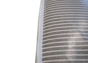 Black and White Stitching PVC Cover