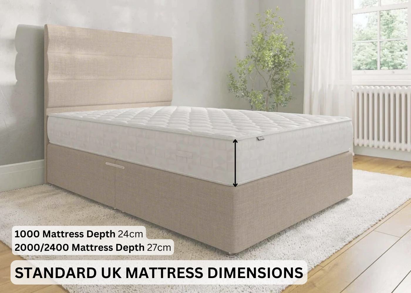 The brick mattress dimension image
