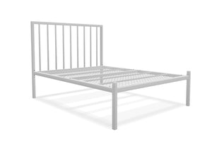 Mandy Low End Metal Bed Frame Finished in Painted White
