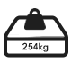 Supports up to 254 Kg (per user)