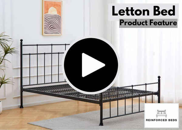 Letton Metal Bed Frame - Product Feature Video