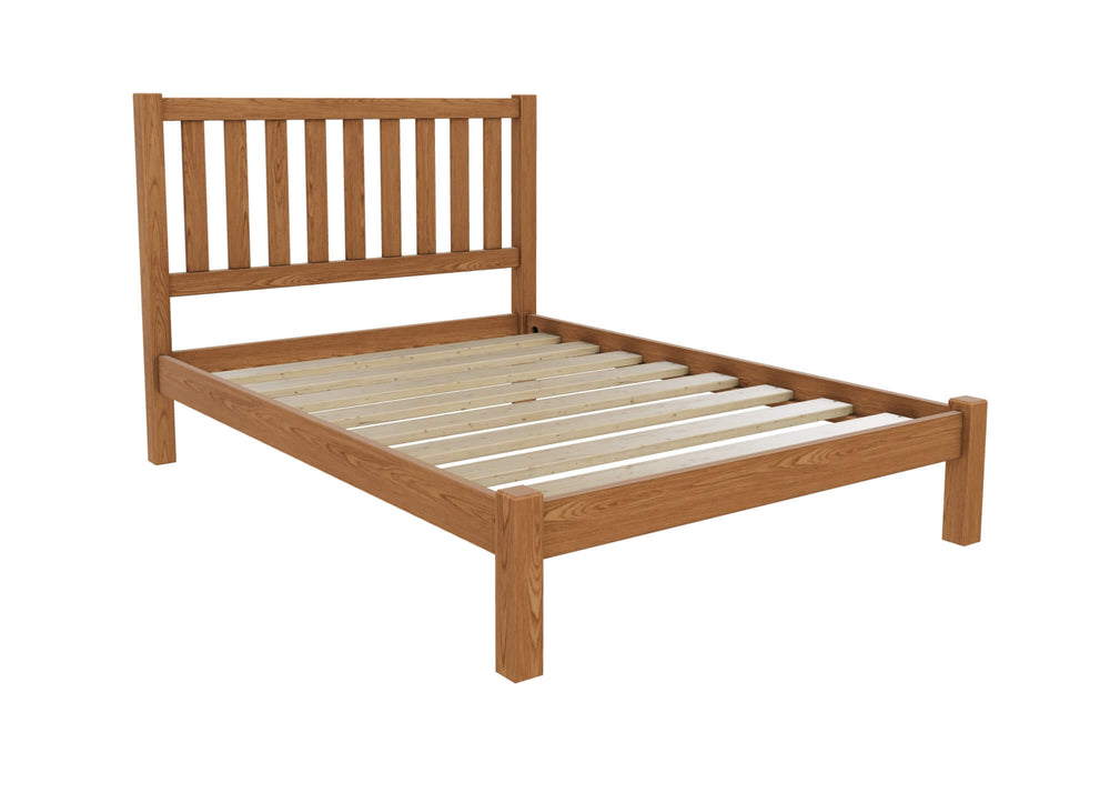 Shelton Solid Oak Bed in Natural