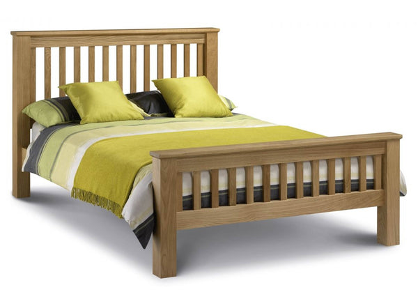 Amsterdam Oak Bed (High)