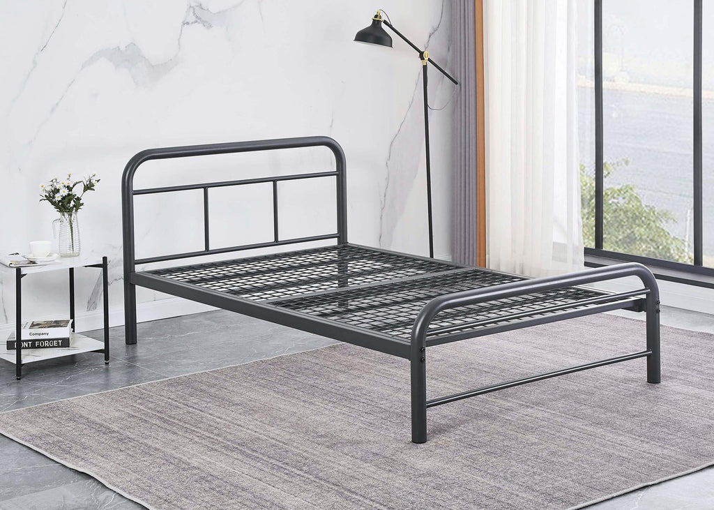 Cromer Bed Double in Grey