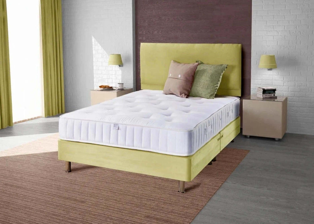 Contract Suitable Pocket-Sprung Mattress with Classic Button Tufting
