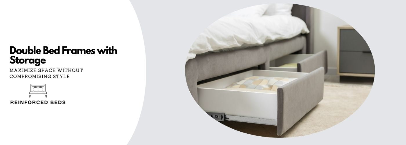 Double Bed Frames with Storage