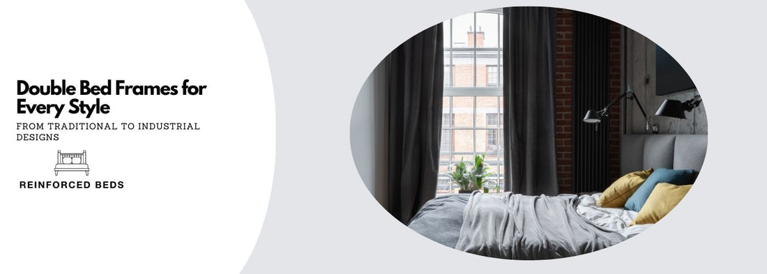 Double bed frames for every style