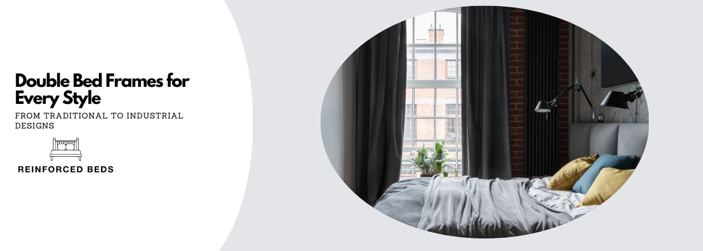 Double bed frames for every style