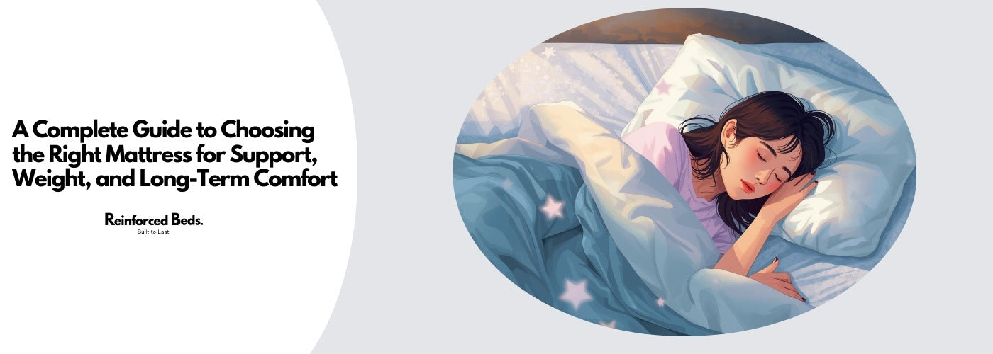 A Complete Guide to Choosing the Right Mattress for Support, Weight, and Long-Term Comfort