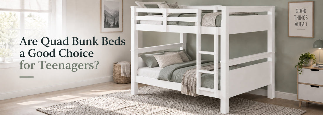 Are Quad Bunk Beds a Good Choice for Teenagers?