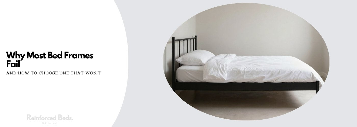 Metal frame in a neutral room cover photo for a blog