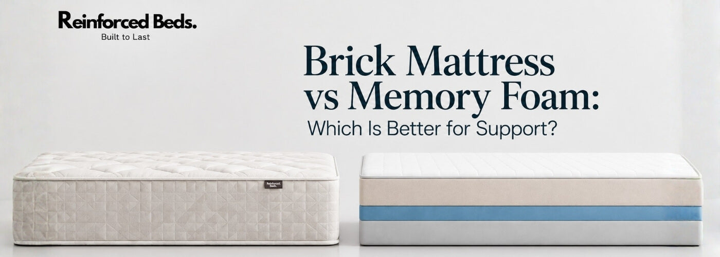 Brick vs memory foam