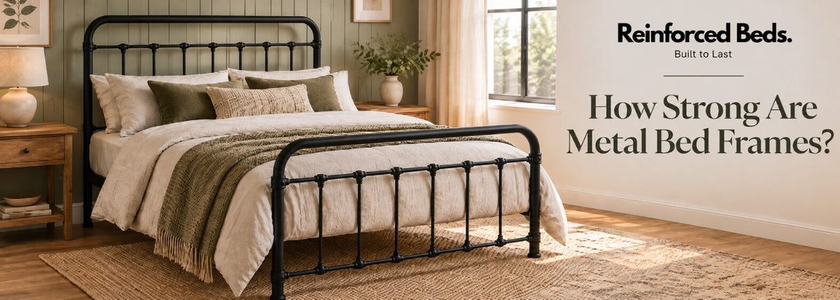 How Strong Are Metal Bed Frames? What Determines Strength?