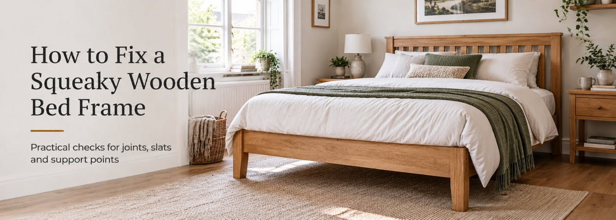 How to Fix a Squeaky Wooden Bed Frame