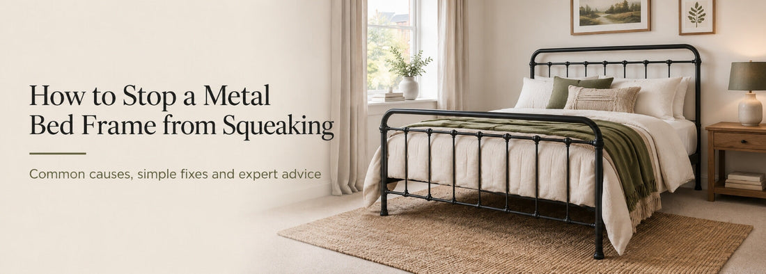 How to Stop a Metal Bed Frame From Squeaking