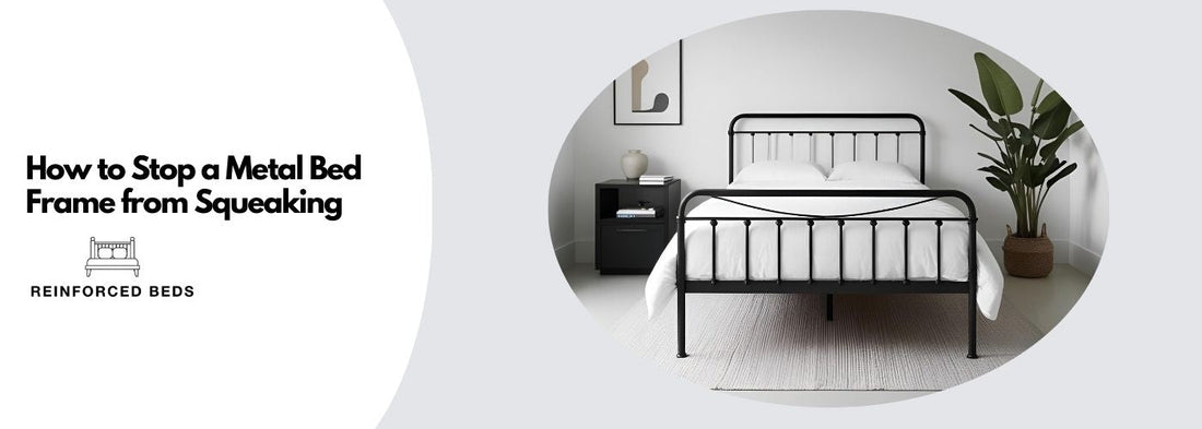 How to stop a metal bed frame from squeaking