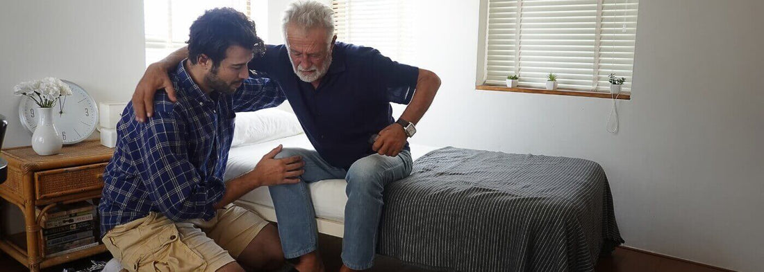 How to get an elderly person out of bed