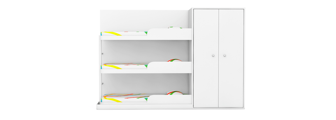 What Does a Triple Bunk Bed Look Like?