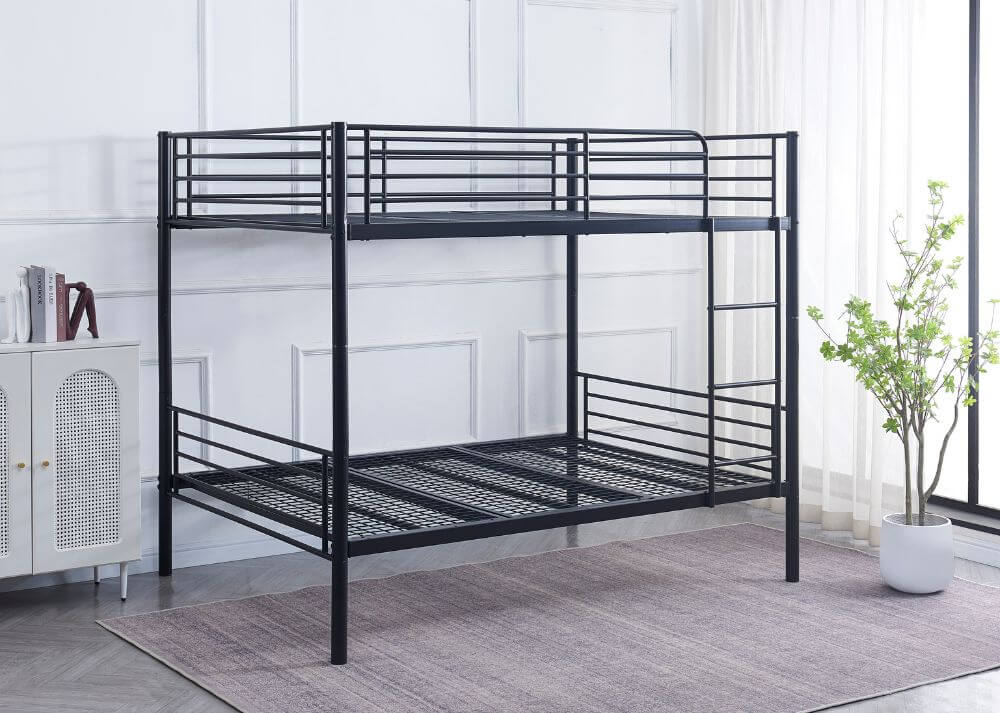 Anmer Quadruple Bunk Bed in Black