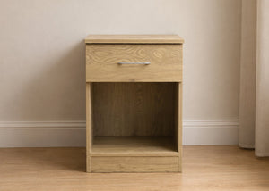 1 Drawer Bedside in Oak