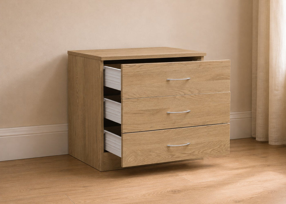 3 Drawer Chest in Oak