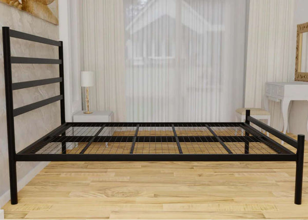 Metal Bed Frame in Black