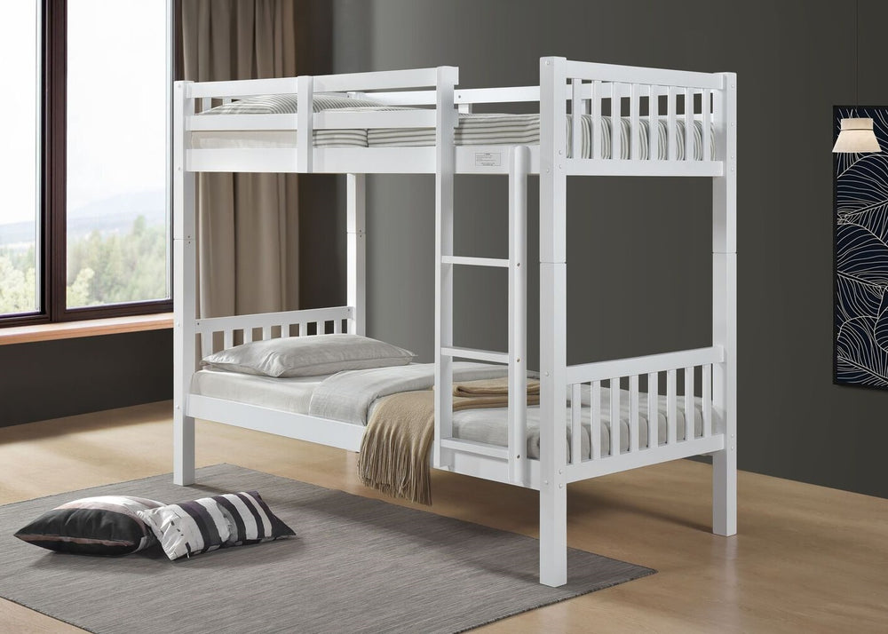 Kelling White Wooden Bunk
