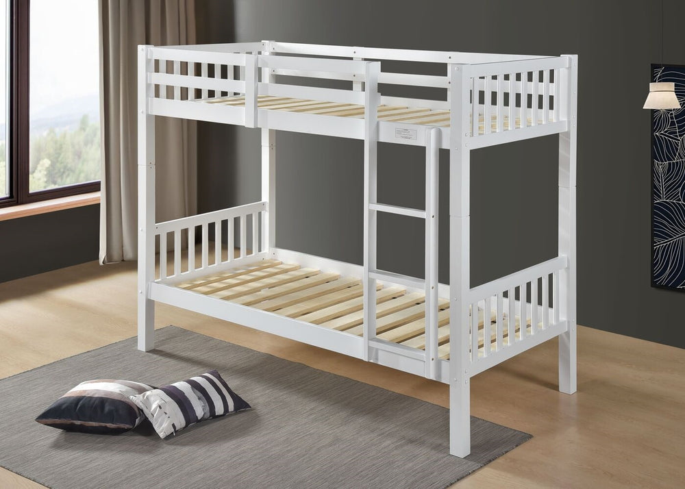 Kelling White Wooden Bunk