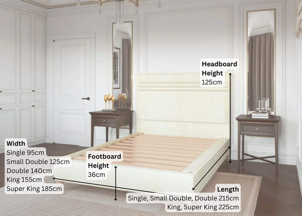 Alexandra Bed Dimension 
