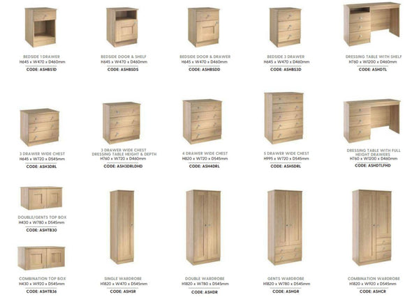 Ashby Furniture Dimensions