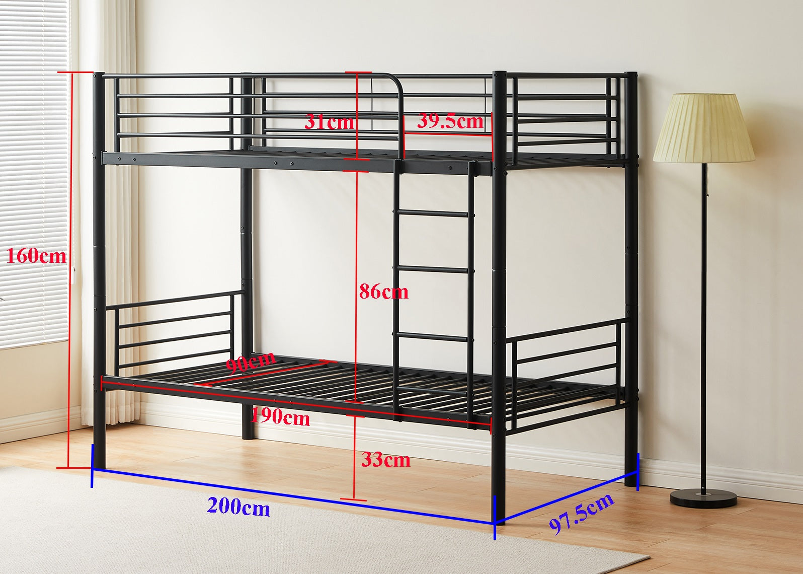 Metal Framed Bunk Beds | Reinforced Beds