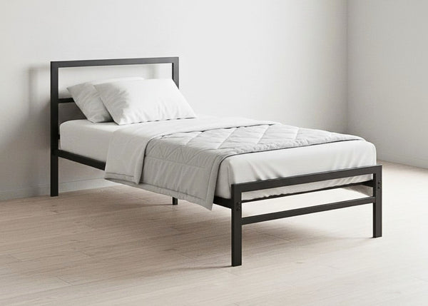 Block Bed with Mattress, Single Size (Mattress Not Included)