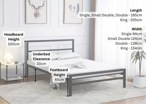 Block Bed Dimensions