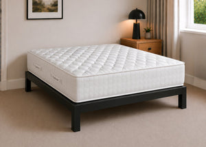 Brick Extra Deep Mattress on Thornham Metal Platform Bed