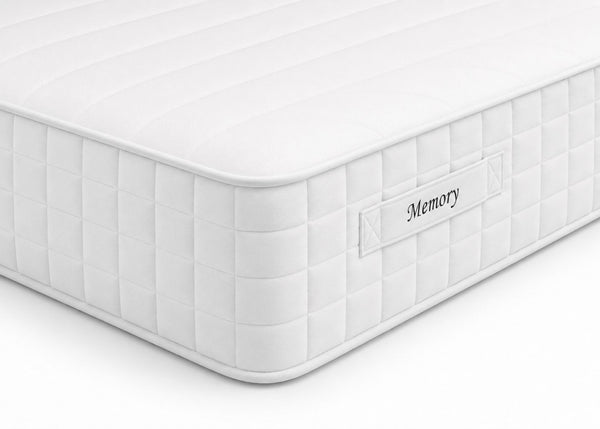 Corner Close Up of Brick Memory Extra Firm Mattress