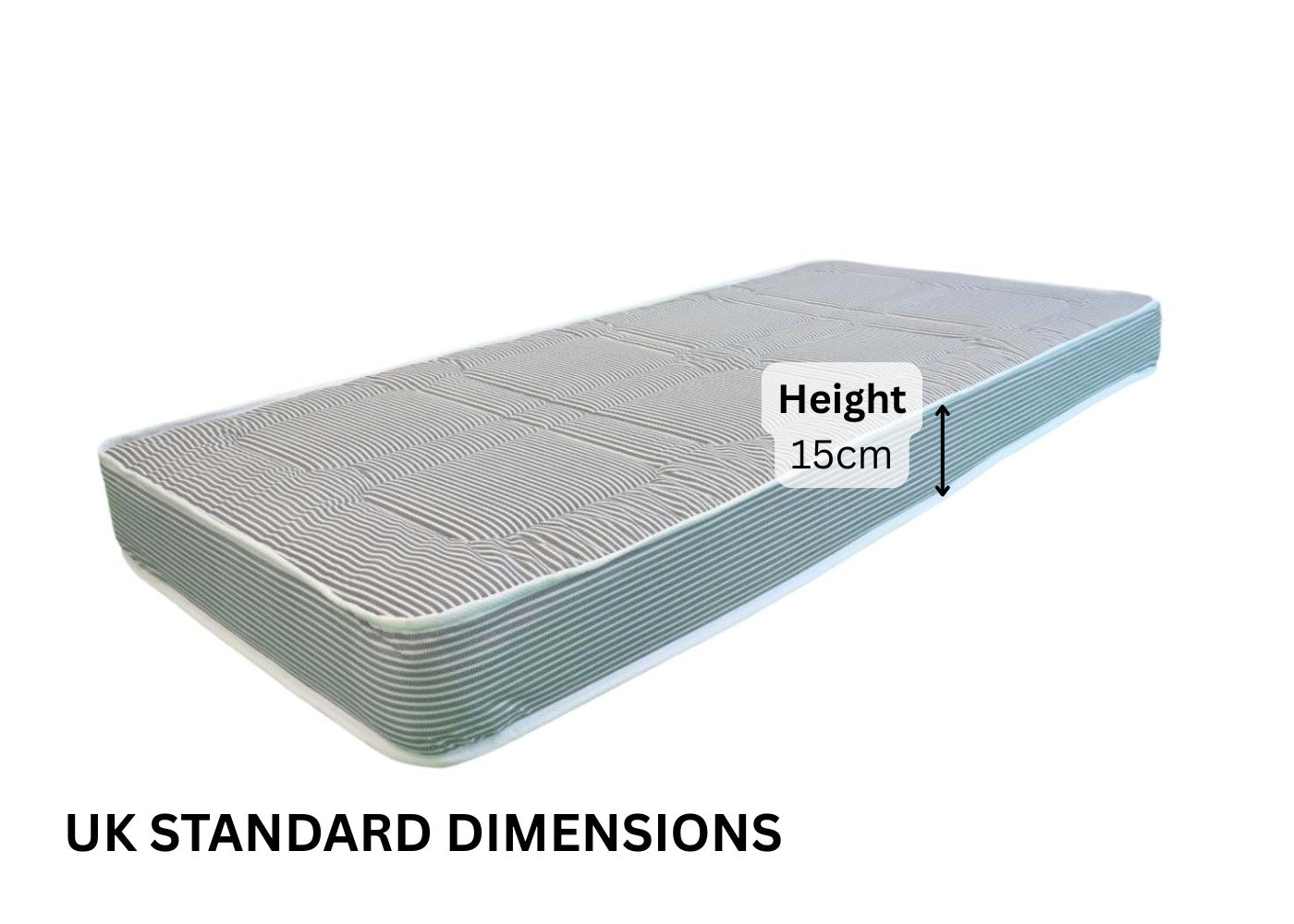 Shallow bunk bed mattress