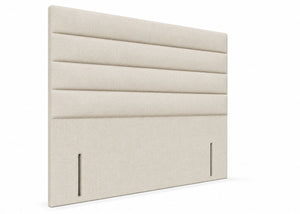 Camelia Floor Standing Headboard in Moda Flat Weave Putty