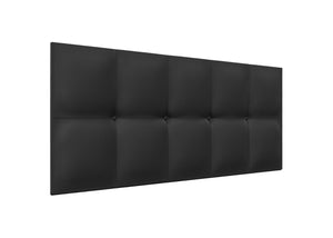 Ivy Strutted Headboard Finished in Faux Charcoal