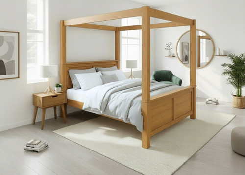 Richmond Four Poster in Antique Finish (High End)