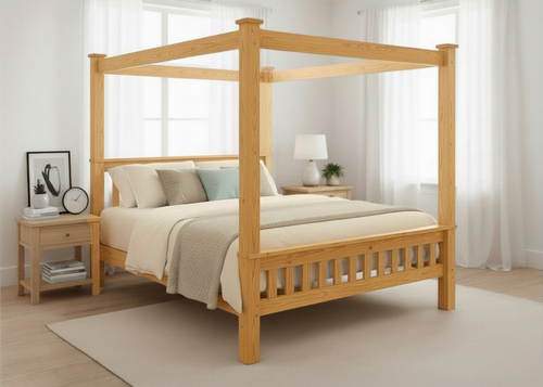 Regent Four Poster in Antique Finish (High End)