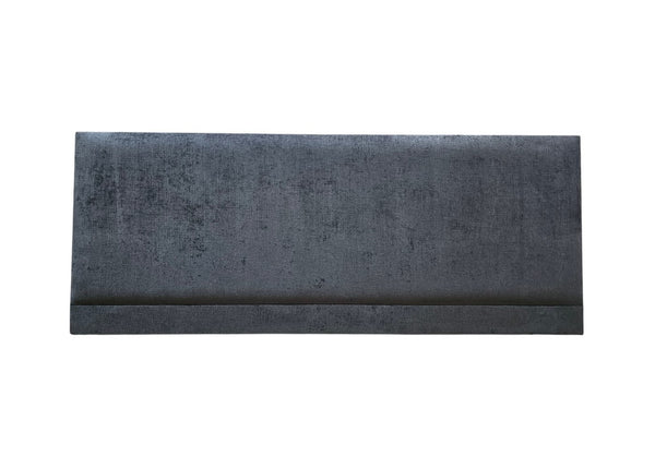 Sunflower Headboard - Super King - Chenille Charcoal - New (Clearance)