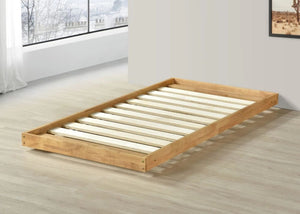 Colney Trundle Bed in Oak Finish, With Solid Slats
