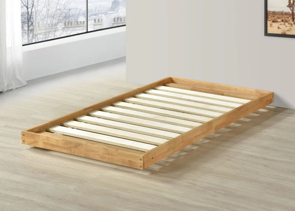 Colney Trundle Bed in Oak Finish, With Solid Slats