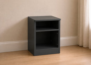 Graphite Grey Como Extreme Open Bedside Cabinet