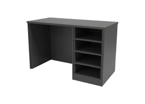 Como Extreme Open Dressing Table in Graphite Grey Finish