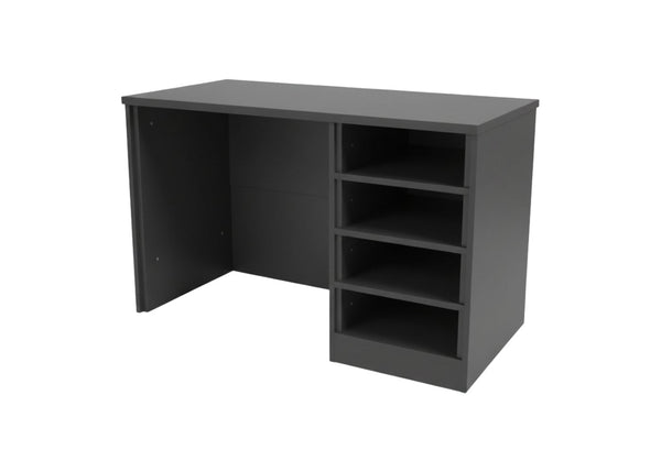 Como Extreme Open Dressing Table in Graphite Grey Finish